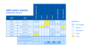 skills matrix