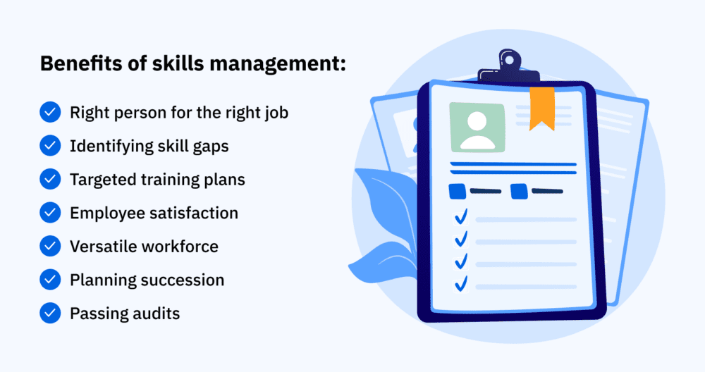 benefits of skills management