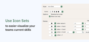 using icon sets