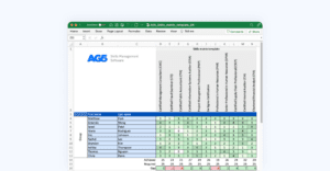 Excel-Qualifikationsmatrix