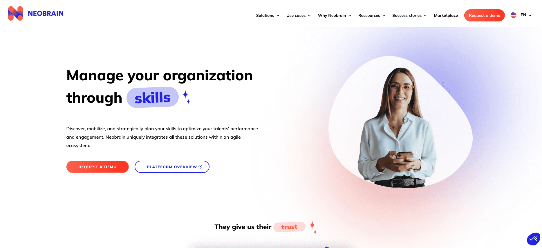 neobrain homepage