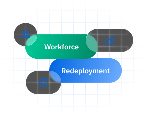 workforce redeployment illustration