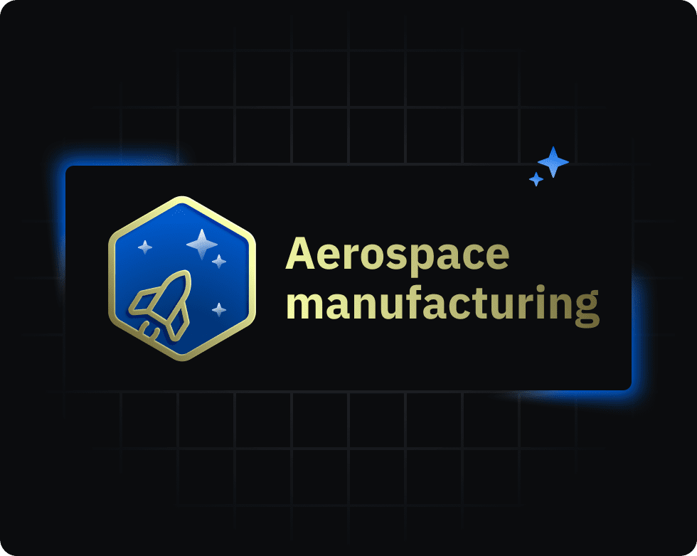 aerospace manufacturing hero image